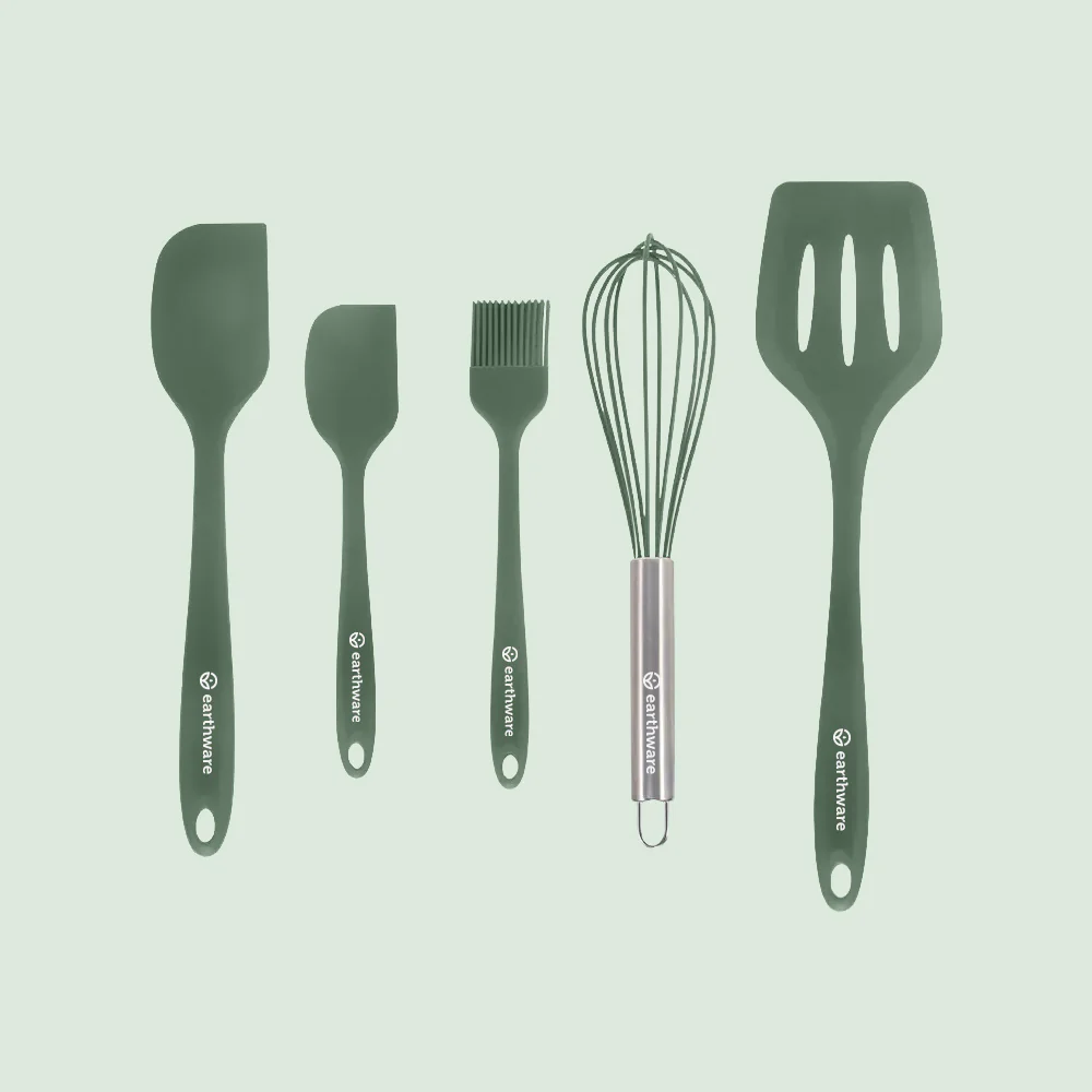 00B397D5-0F10-3718-BE4D-25184325B003.webp No-Tox Silicone Kitchen Utensils Set - Baking - Image 1