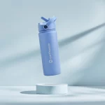 Earth Bottle Premium Insulated Water Bottle with 2 x Caps - Blue (550ml) - Image 6