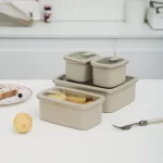 Stainless Steel Food Storage Container - Rectangle (600ml) - Image 4