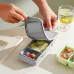 No-Tox Silicone Freezer & Oven Tray Mould - 3 Portion - Image 6