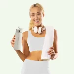 Earth Bottle Premium Insulated Water Bottle with 2 x Caps - Cream (550ml) - Image 7