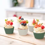 No-Tox Silicone Muffin & Cupcake Moulds - 12 Piece Set - Image 13