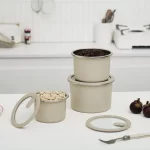 Stainless Steel Food Storage Container - Circle - 3 Pack - Image 4