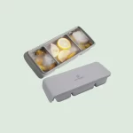 No-Tox Silicone Freezer & Oven Tray Mould - 3 Portion - Image 3