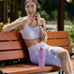 Earth Tumbler Premium Insulated Travel Cup - Purple (1.2L) - Image 3