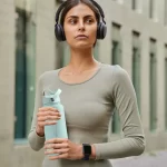 Earth Bottle Premium Insulated Water Bottle with 2 x Caps - Mint (1L) - Image 5