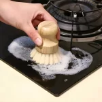 Renewable Bamboo Cleaning Brush Set - Image 9