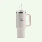 Earth Tumbler Premium Insulated Travel Cup - Cream (1.2L)