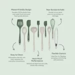No-Tox Silicone Kitchen Utensils Set - Complete Set - Image 11