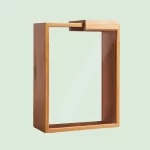 Glass Bamboo Cereal & Dry Food Dispenser - Image 2