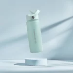 Earth Bottle Premium Insulated Water Bottle with 2 x Caps - Mint (550ml) - Image 6