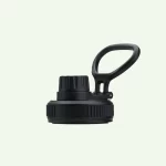 Earth Bottle Premium Insulated Water Bottle with 2 x Caps - Black (1L) - Image 3