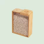 Glass Bamboo Cereal & Dry Food Dispenser - Image 5