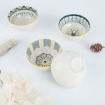 Gift Set for Kitchen and Dining Room 4.5-Inch Ceramic Bowl Household Tableware for Dipping Butter Sauce for Parties - Image 2