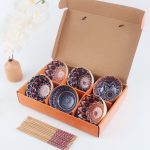 Beautiful 4.5inch Floral Design Printed Dinner Bowl Durable Custom New Decal for Dinnerware Sets - Image 3