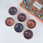 Beautiful 4.5inch Floral Design Printed Dinner Bowl Durable Custom New Decal for Dinnerware Sets