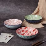 Modern Style Ceramic Colorful Bowl Gift Set Porcelain Household Tableware Rice Serving Bowls for Home Dining Room and Parties - Image 2